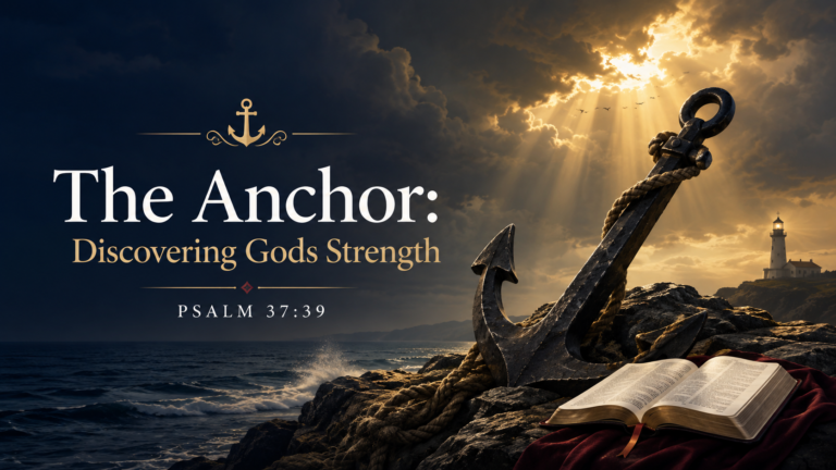 The Anchor: Discovering Gods Strength