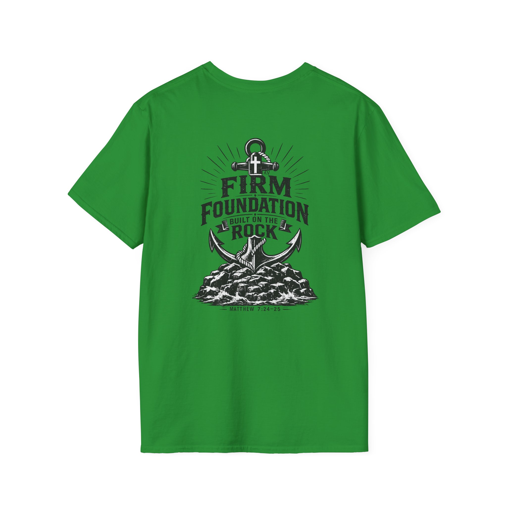 Anchor Badge T‑Shirt — 'Trusting the Anchor' Nautical Vintage Tee - Image 26