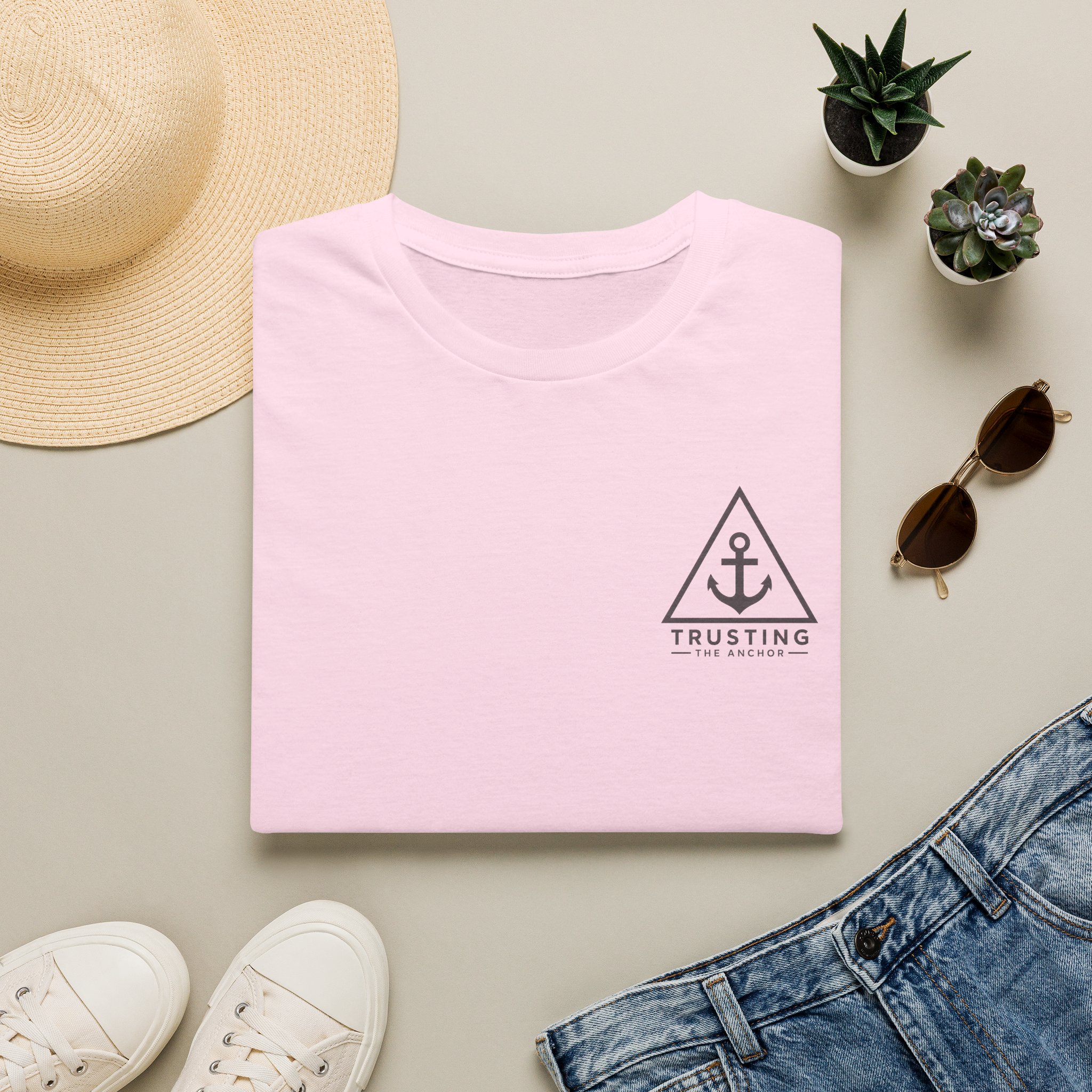 Anchor Badge T‑Shirt — 'Trusting the Anchor' Nautical Vintage Tee - Image 39