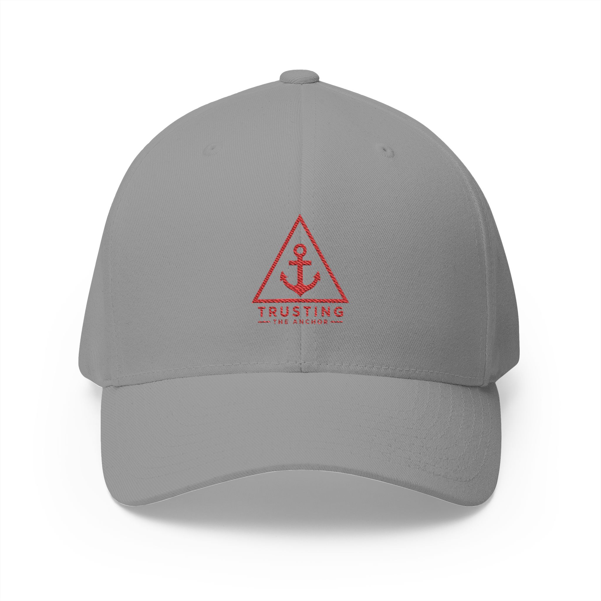 Trusting The Anchor™ | Hebrews 6:19 Embroidered Fitted Hat ⭐ - Image 7