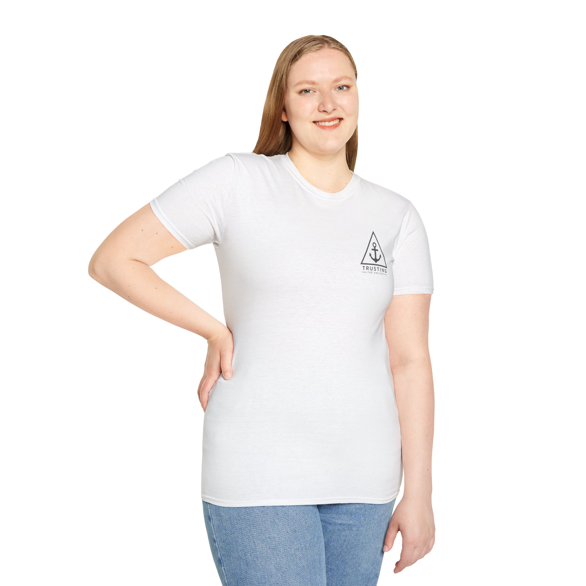 Anchor Badge T‑Shirt — 'Trusting the Anchor' Nautical Vintage Tee - Image 8