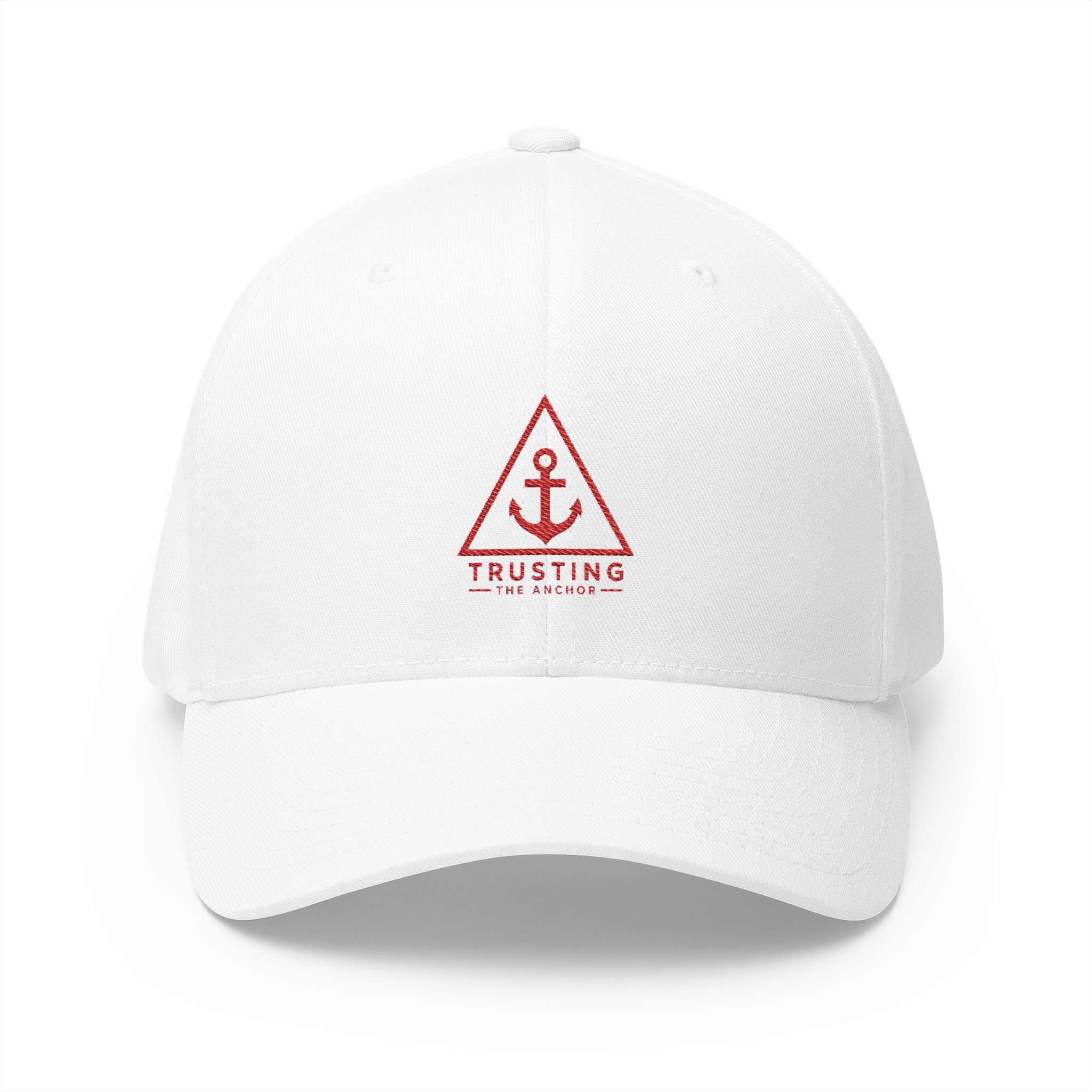 Trusting Anchor Embroidered Cap — Hebrews 6:19 Christian Hat - Image 6