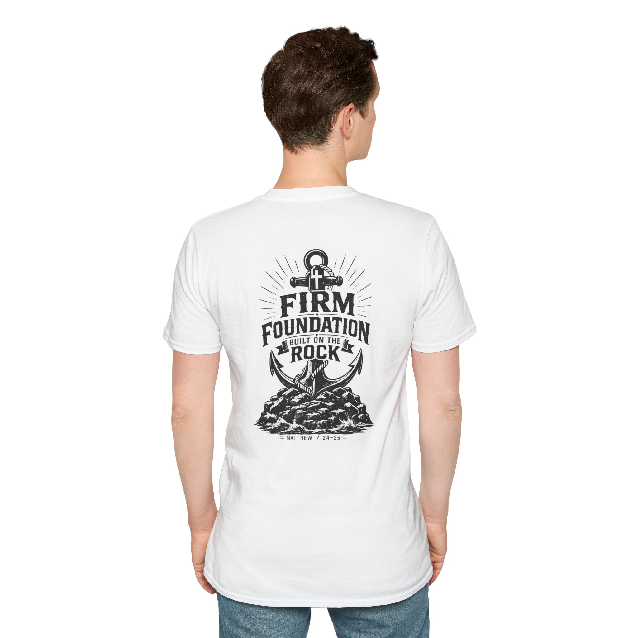 Anchor Badge T‑Shirt — 'Trusting the Anchor' Nautical Vintage Tee - Image 10