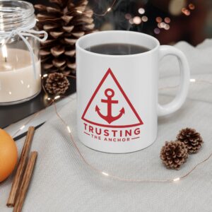 Trusting The Anchor™ | Anchored By His Word Coffee Mug ⭐
