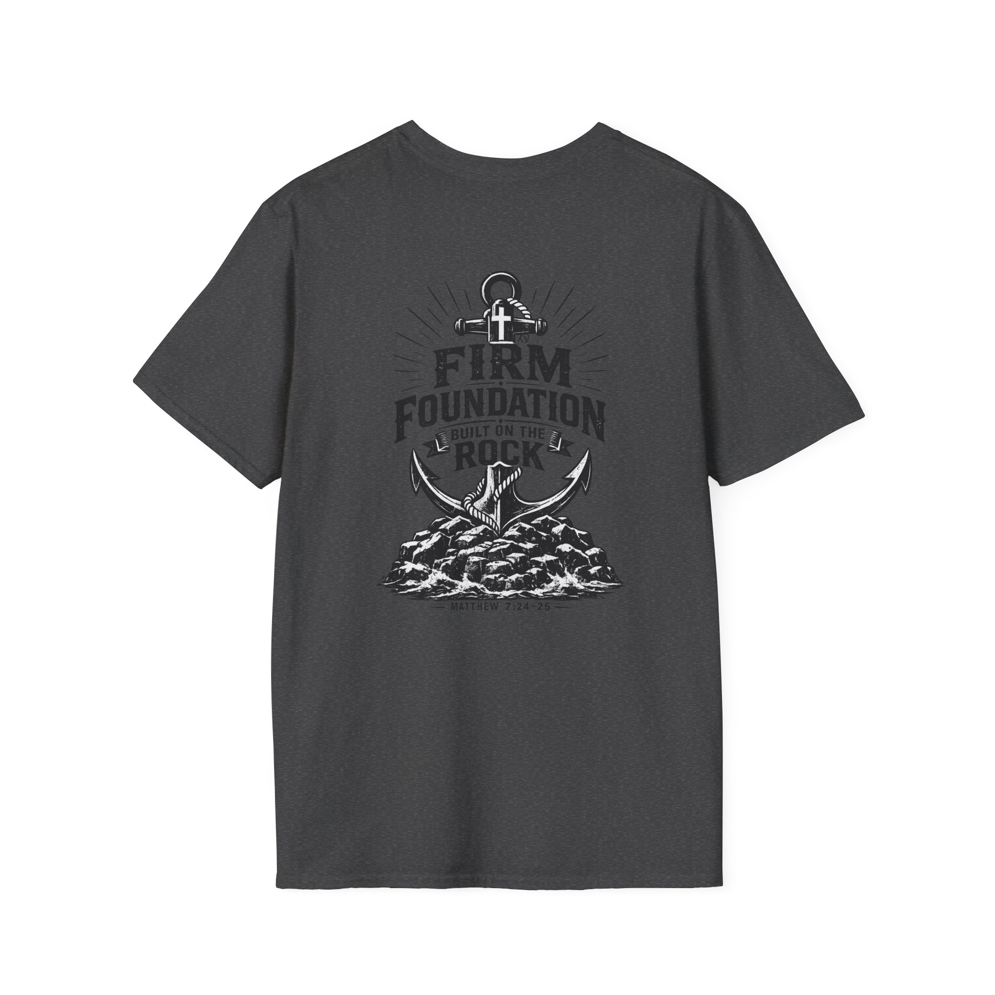 Anchor Badge T‑Shirt — 'Trusting the Anchor' Nautical Vintage Tee - Image 30