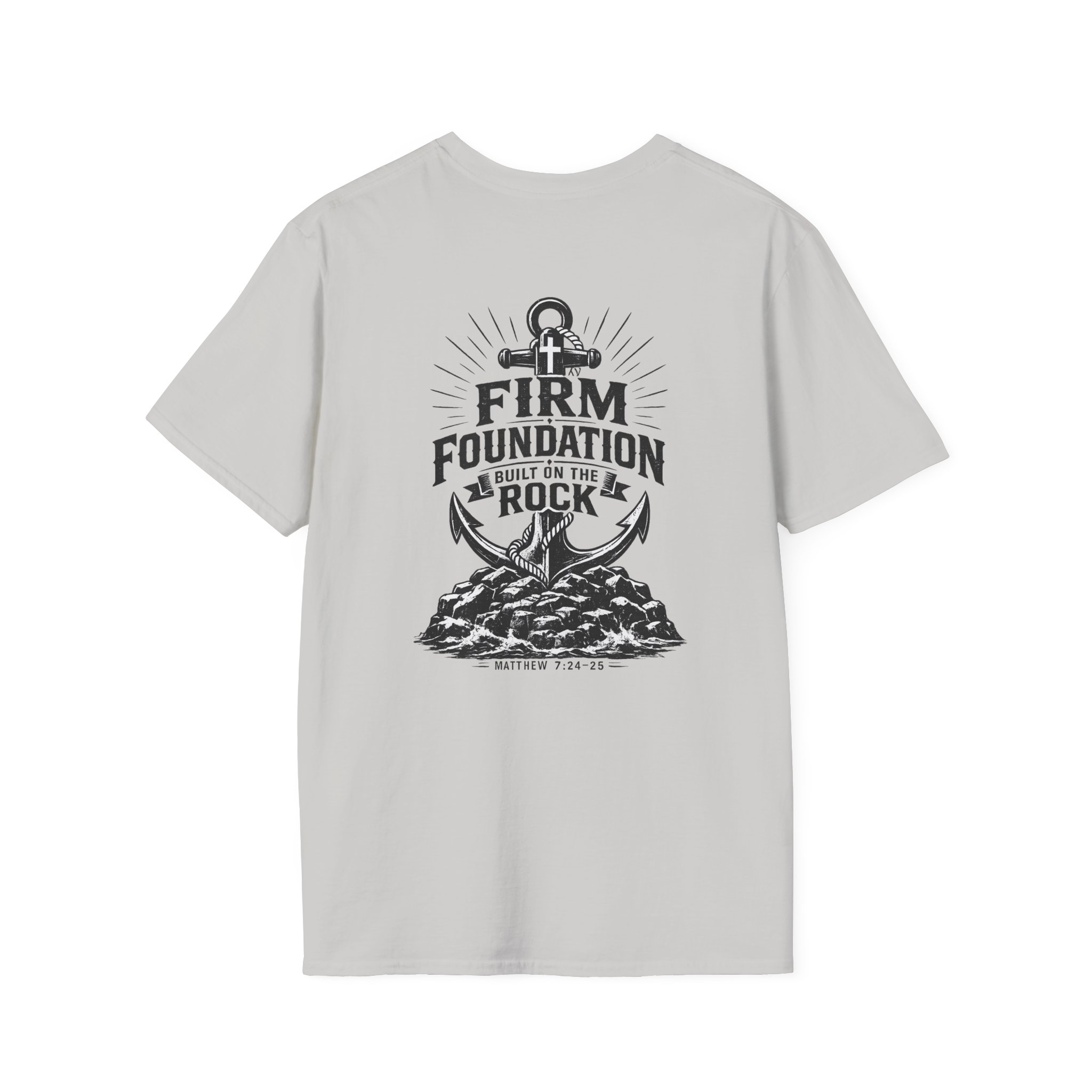 Anchor Badge T‑Shirt — 'Trusting the Anchor' Nautical Vintage Tee - Image 14