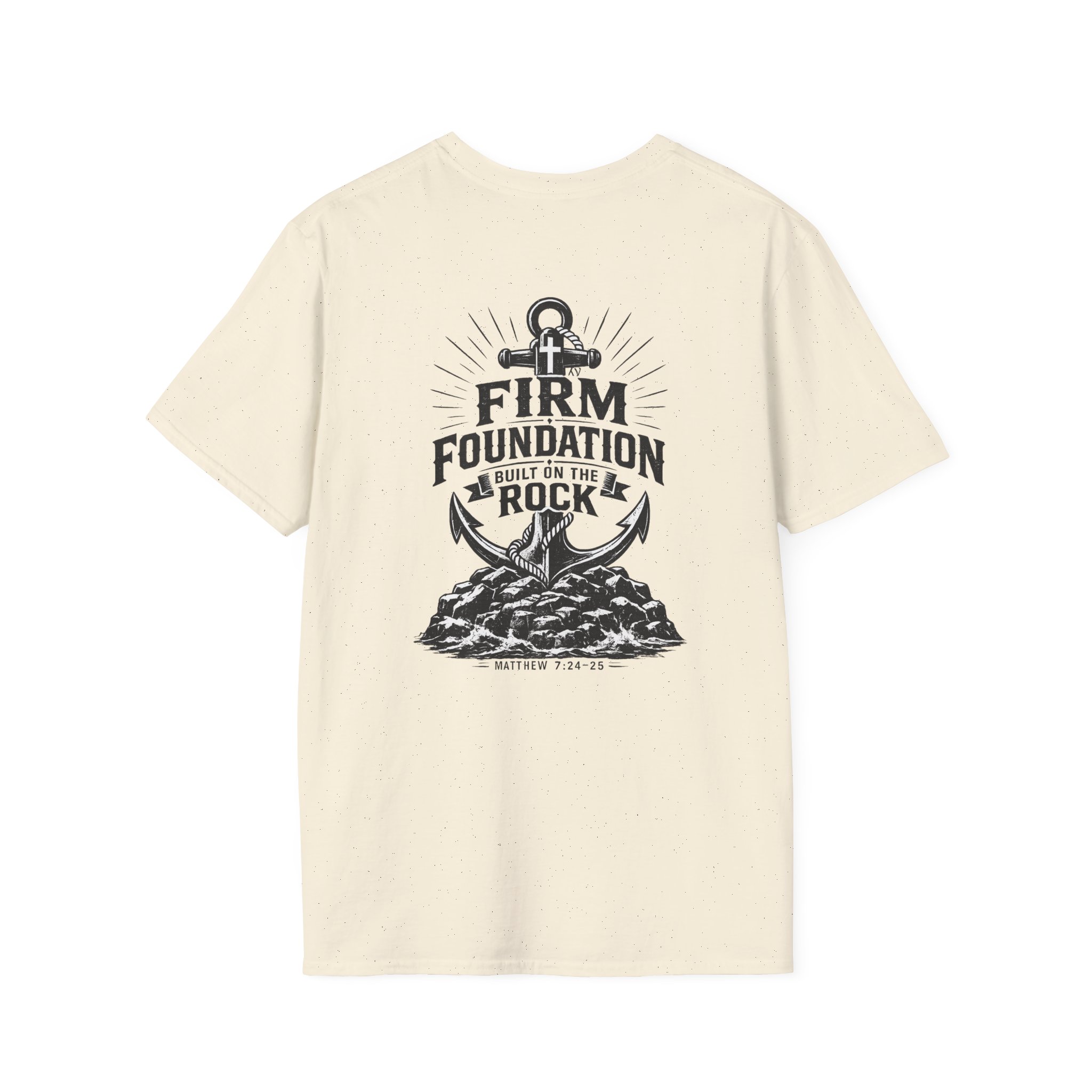 Anchor Badge T‑Shirt — 'Trusting the Anchor' Nautical Vintage Tee - Image 22