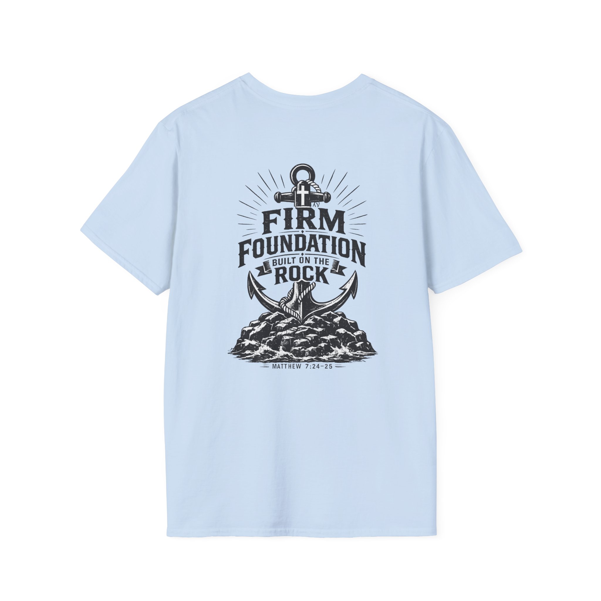 Anchor Badge T‑Shirt — 'Trusting the Anchor' Nautical Vintage Tee - Image 34