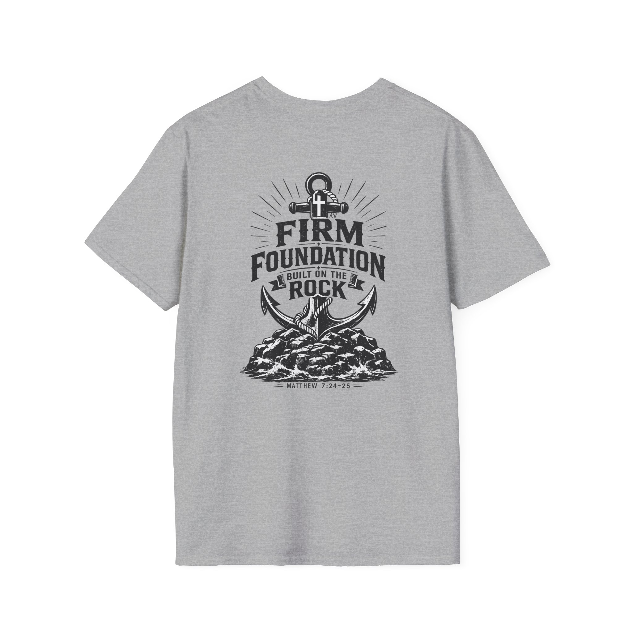 Anchor Badge T‑Shirt — 'Trusting the Anchor' Nautical Vintage Tee - Image 18