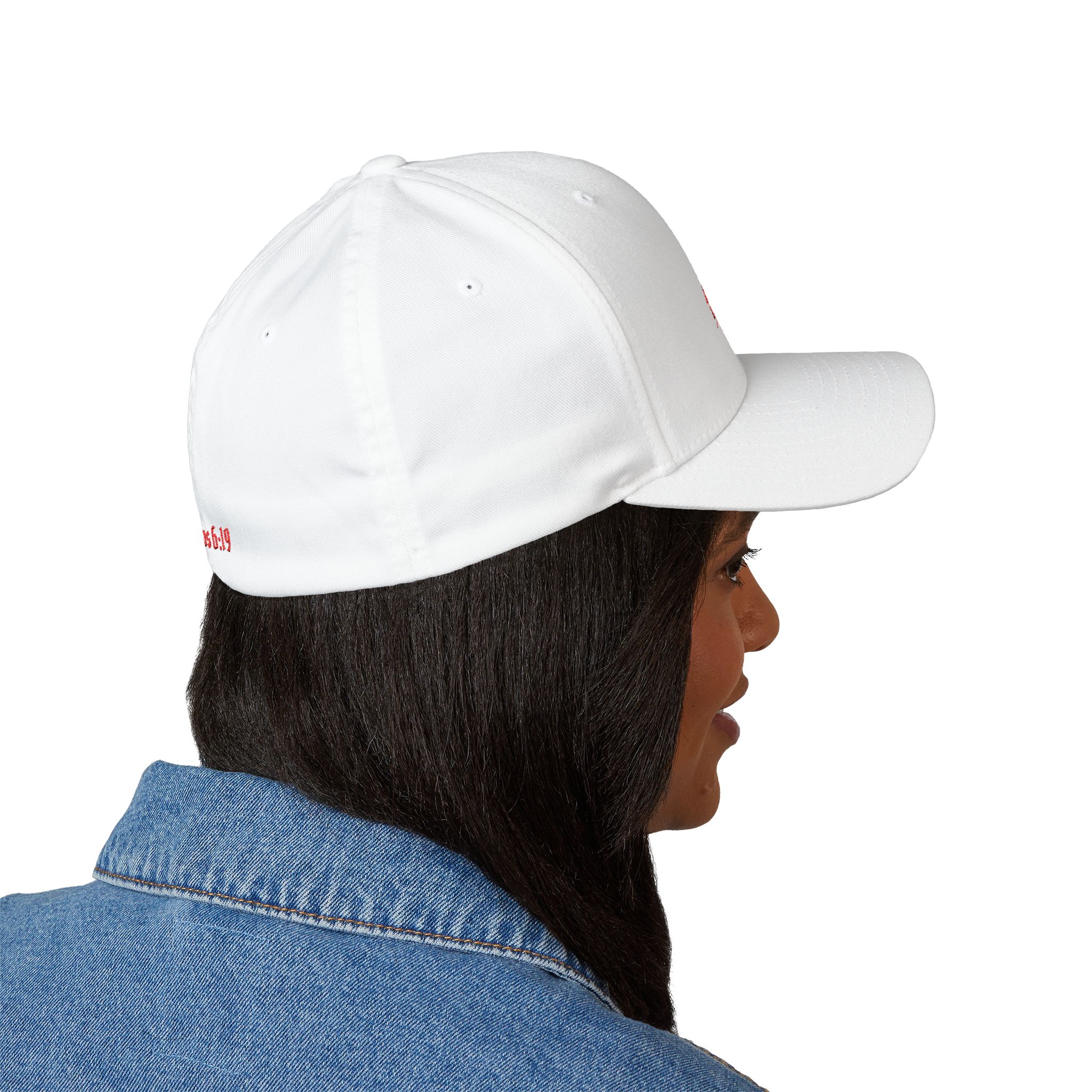 Trusting Anchor Embroidered Cap — Hebrews 6:19 Christian Hat - Image 9
