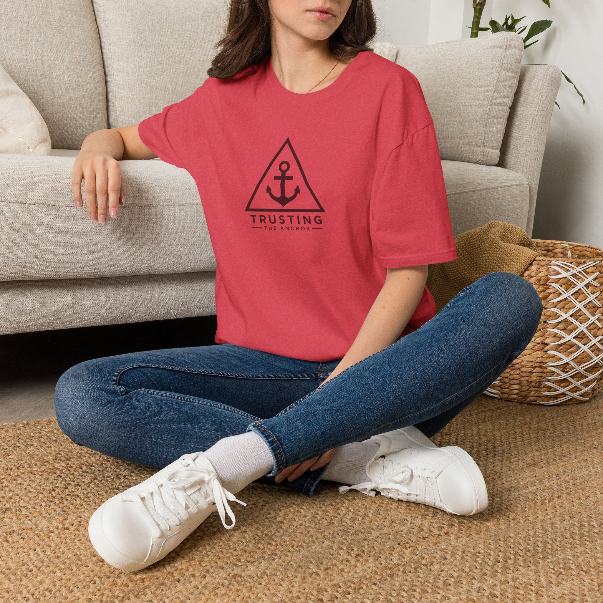 Trusting The Anchor™ | Walk by Faith – 2 Corinthians 5:7 T-Shirt ⭐ - Image 19
