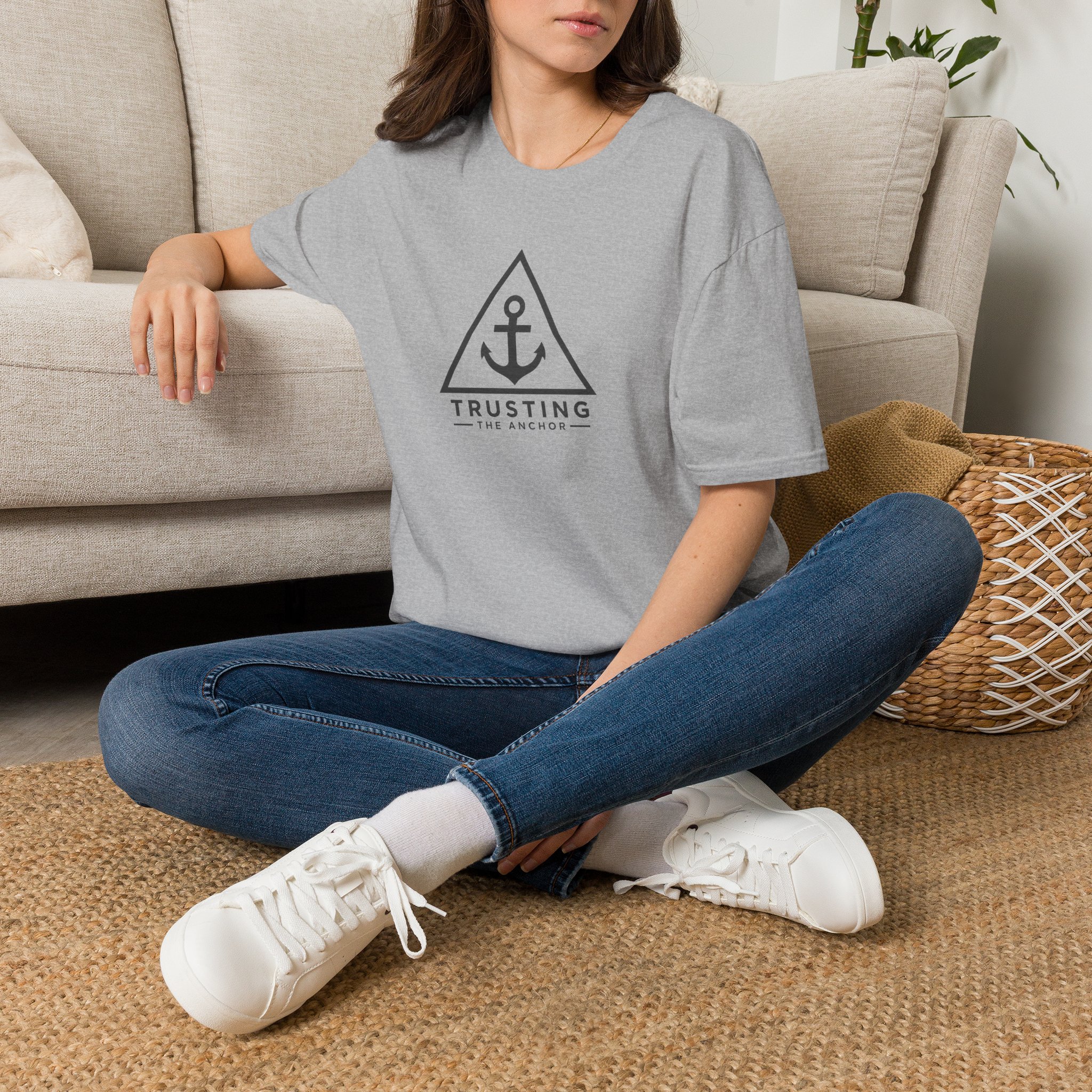 Trusting The Anchor™ | Hope Holds | Unisex Softstyle T-Shirt ⭐ (Hebrews 6:19) - Image 15