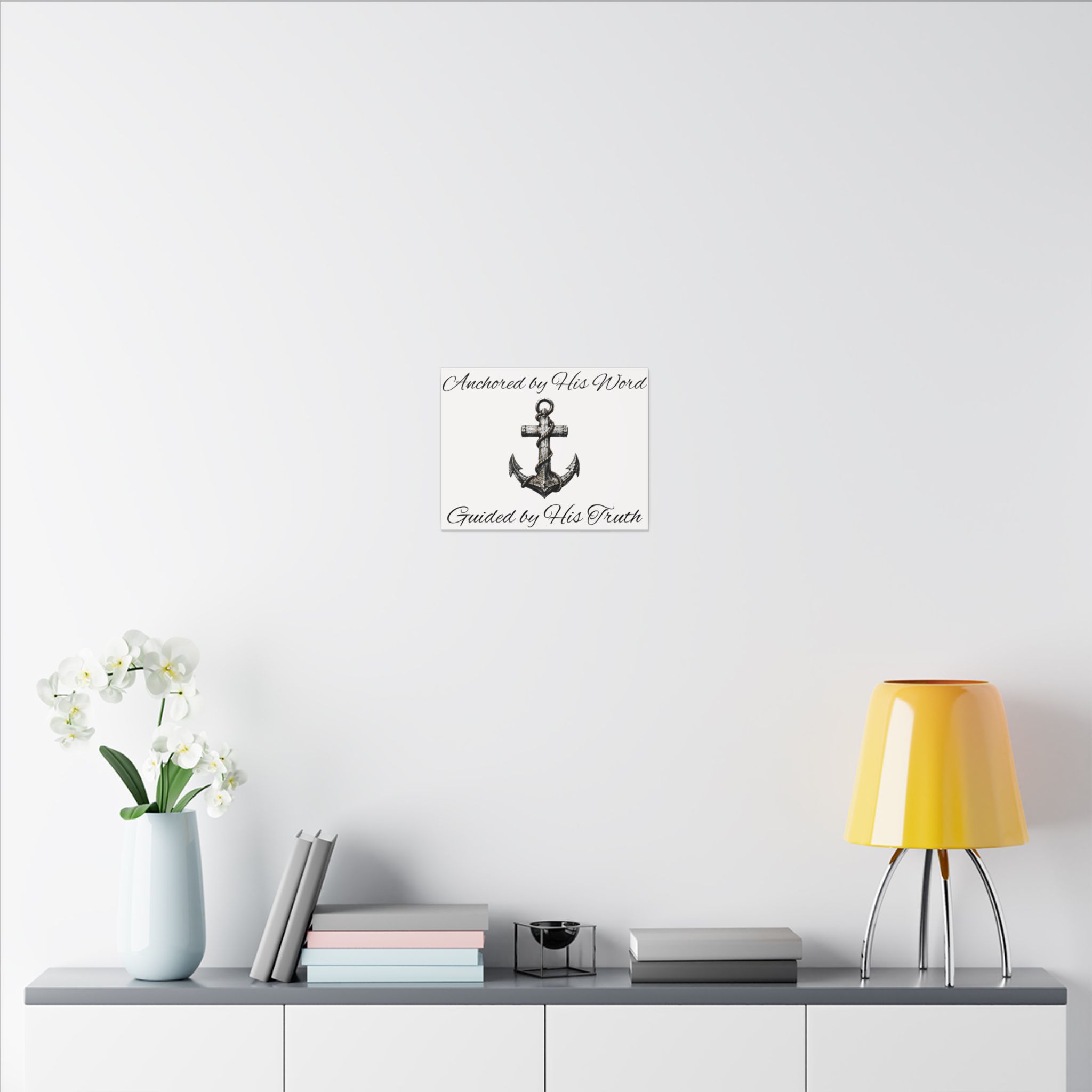 Trusting The Anchor™ | Anchored by His Word Canvas Print - Image 16
