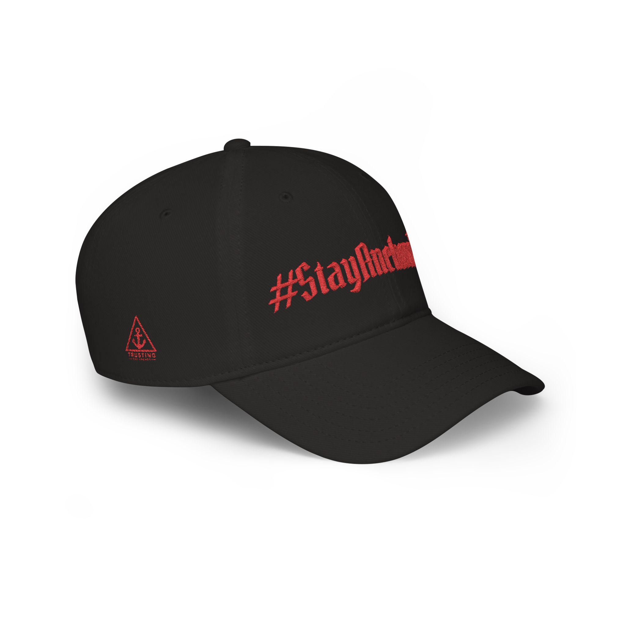 Trusting The Anchor™ | #StayAnchored Embroidered Low-Profile Cap - Image 4