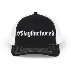 Trusting The Anchor™ | #StayAnchored Embroidered Trucker Cap
