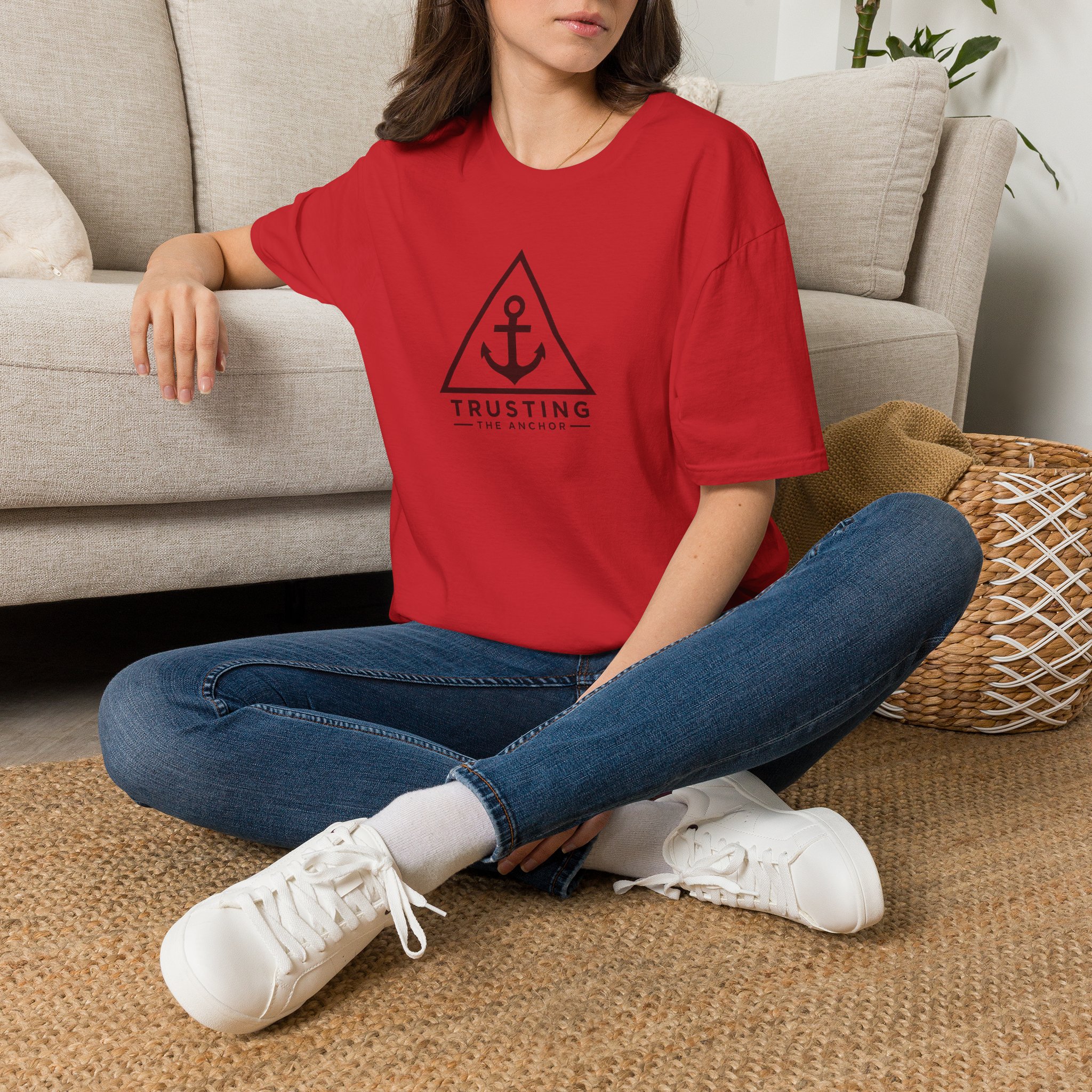 Trusting The Anchor™ | Hope Holds | Unisex Softstyle T-Shirt ⭐ (Hebrews 6:19) - Image 50