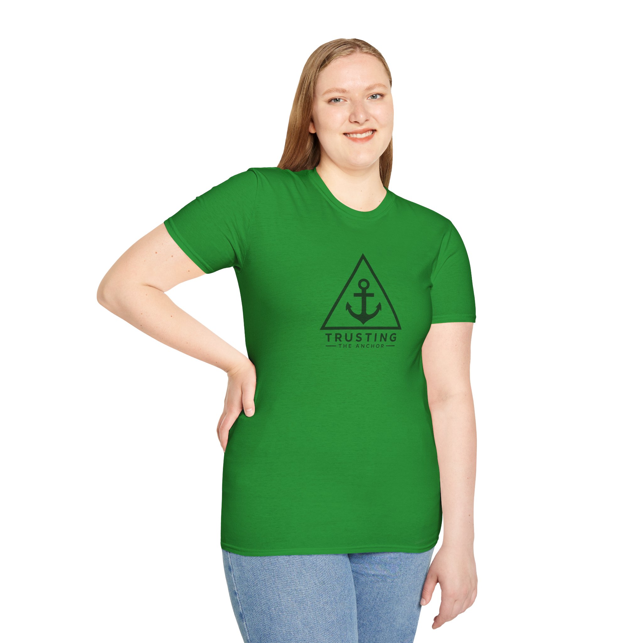 Trusting The Anchor™ | Hope Holds | Unisex Softstyle T-Shirt ⭐ (Hebrews 6:19) - Image 32