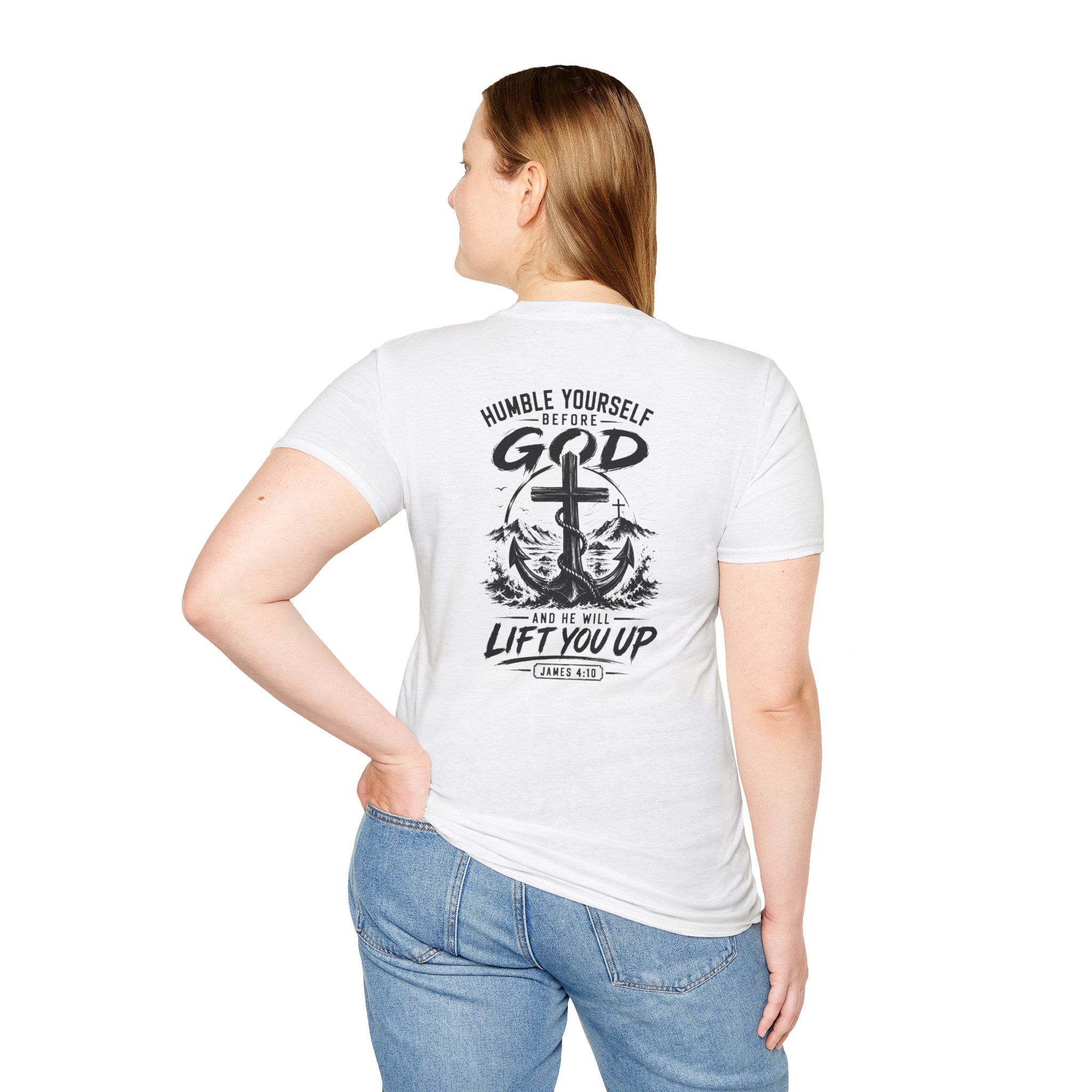 Trusting The Anchor™ | James 4:10 T-Shirt - Image 4