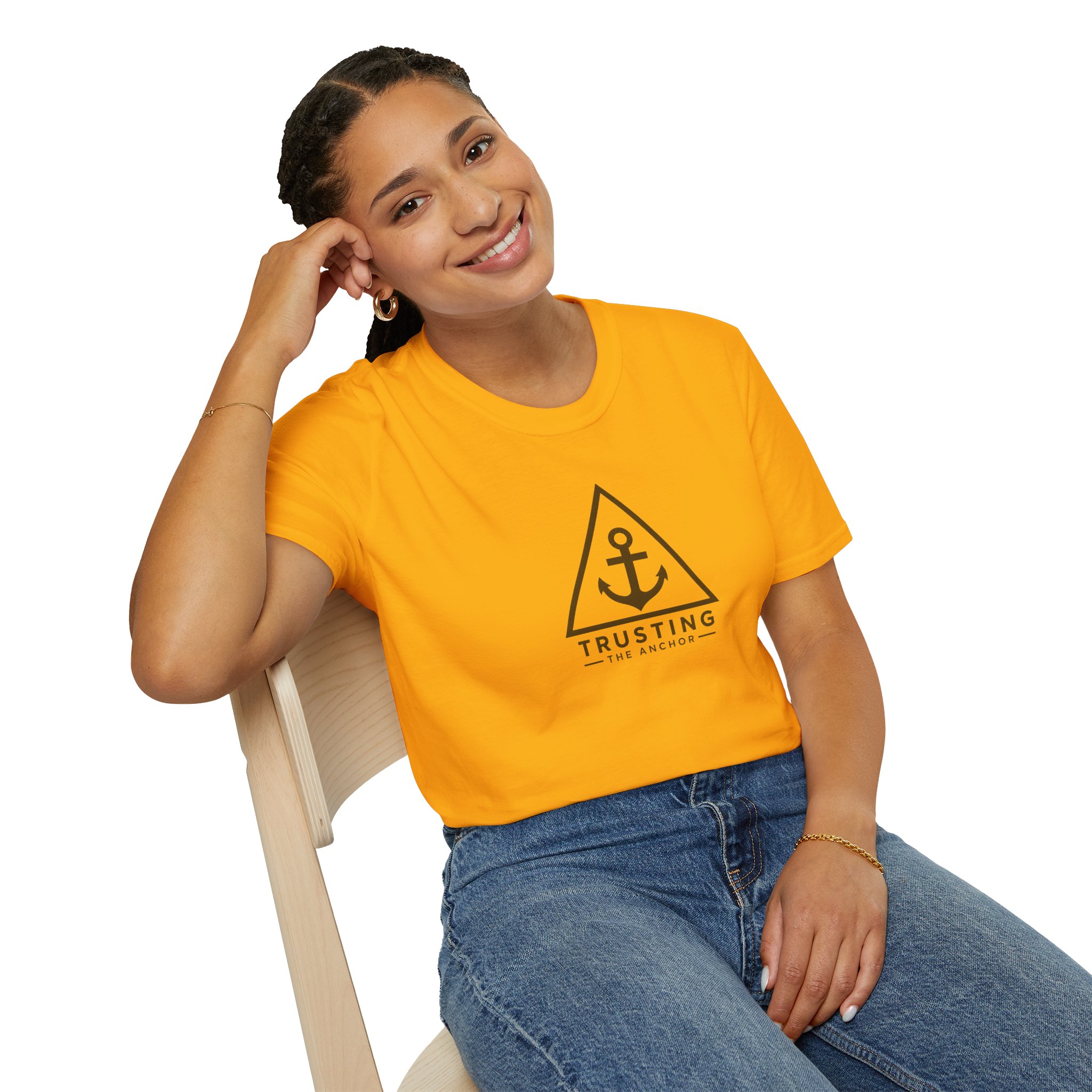 Trusting The Anchor™ | Hope Holds | Unisex Softstyle T-Shirt ⭐ (Hebrews 6:19) - Image 28