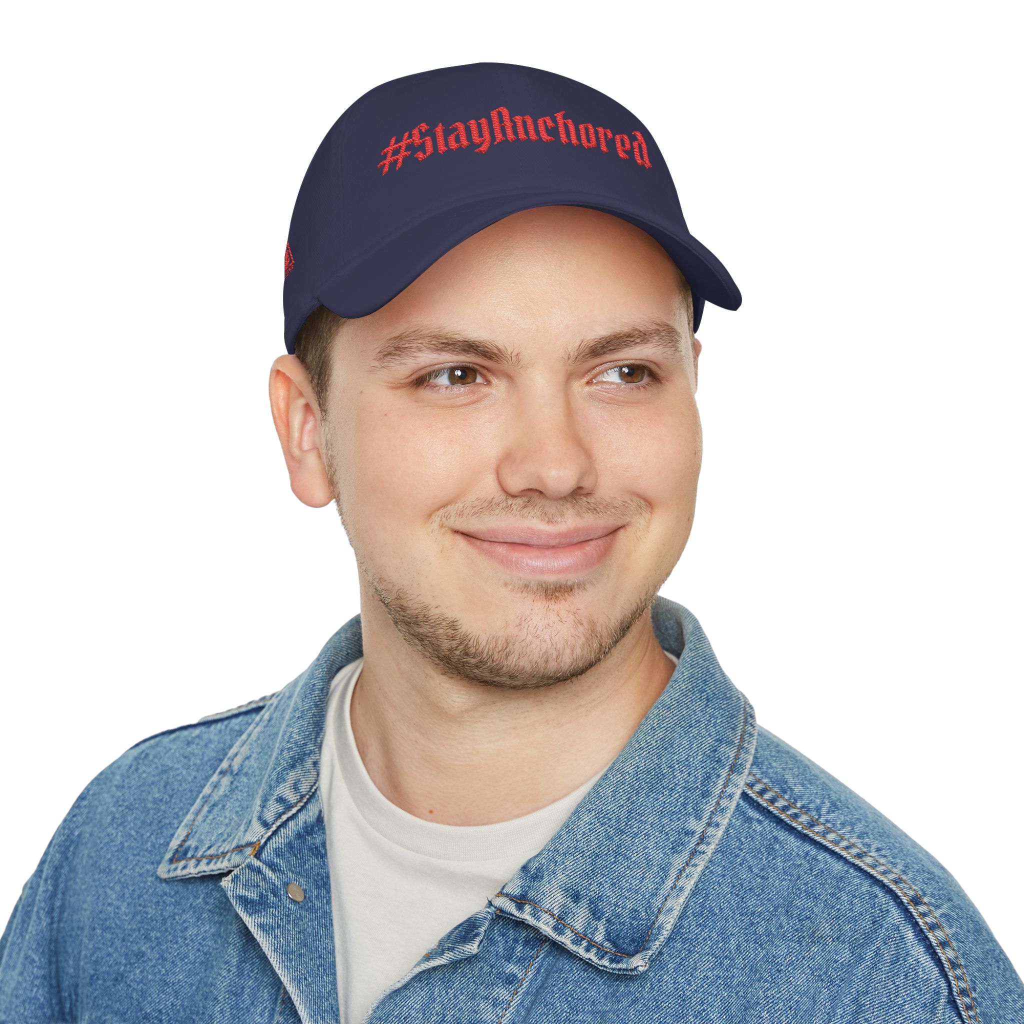 Trusting The Anchor™ | #StayAnchored Embroidered Low-Profile Cap - Image 17
