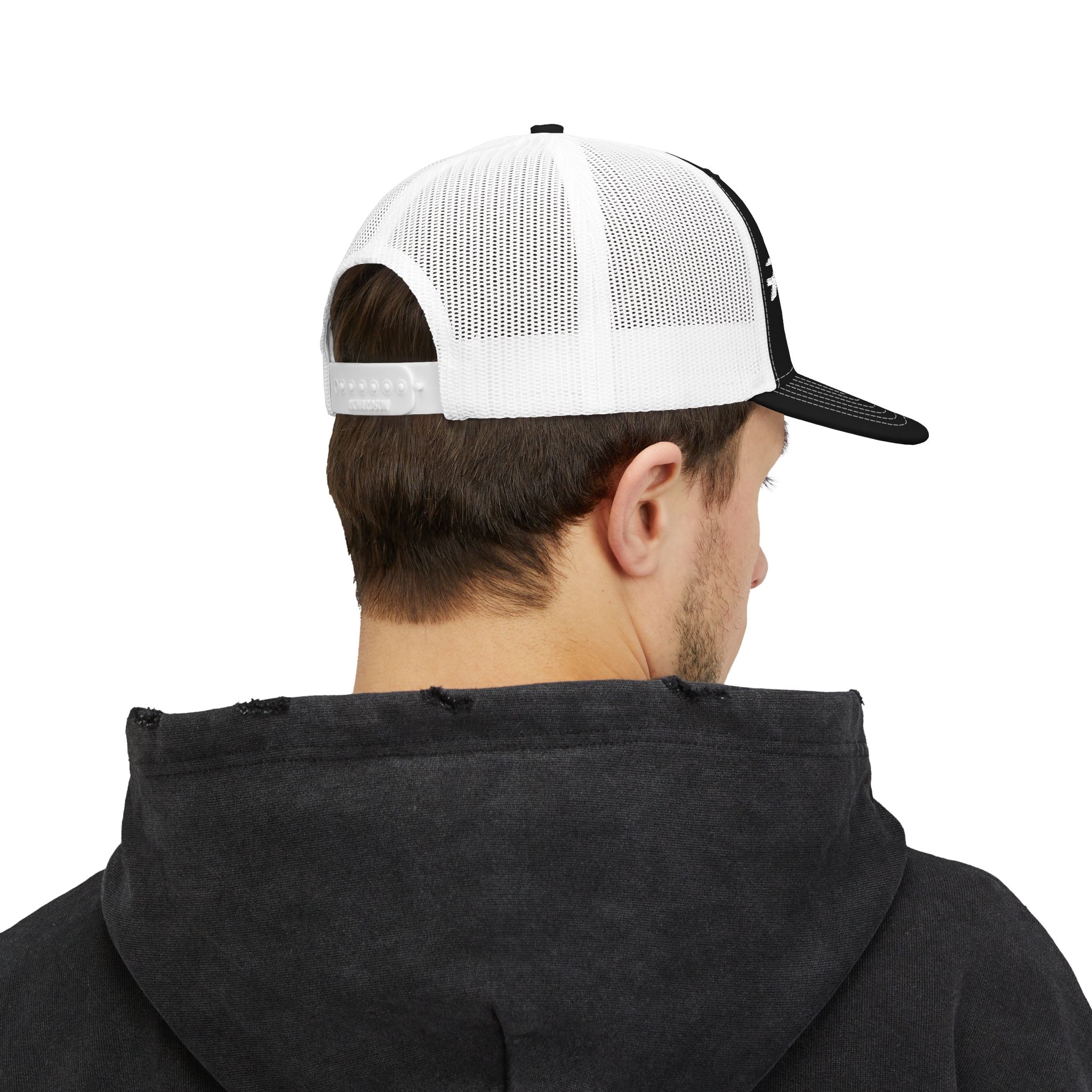 Trusting The Anchor™ | #StayAnchored Embroidered Trucker Cap - Image 4