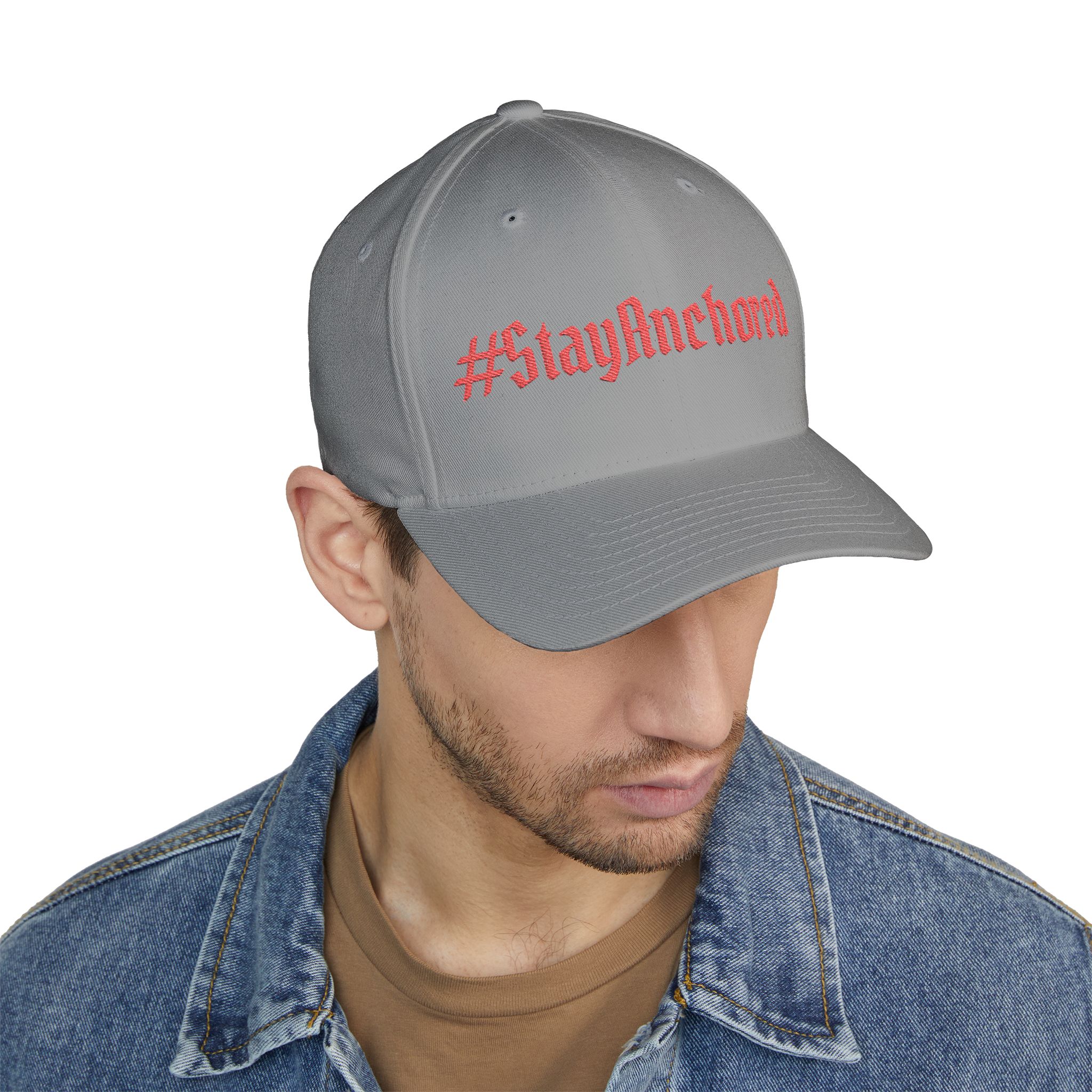 Trusting The Anchor™ | #StayAnchored Embroidered Fitted Cap - Image 8