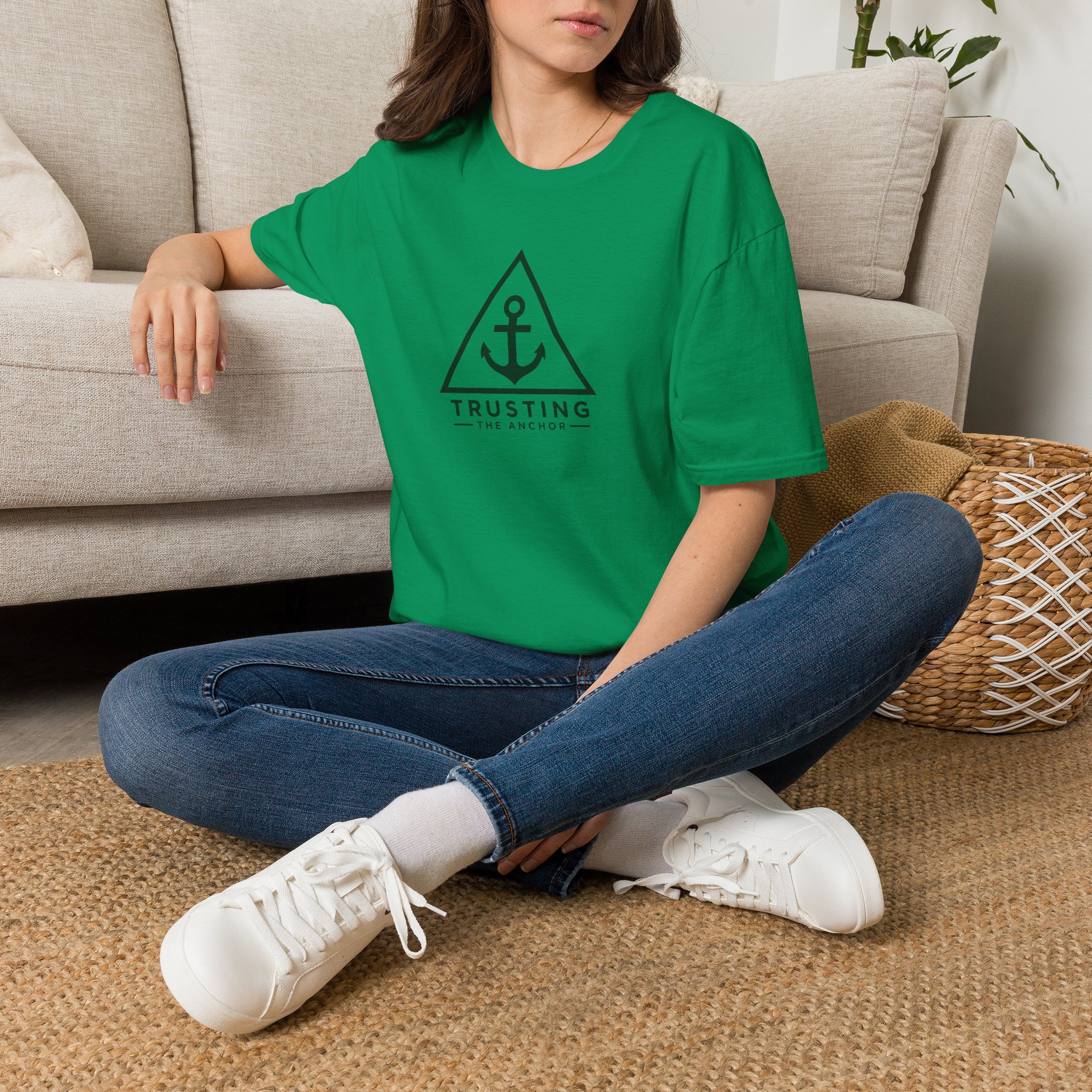 Trusting The Anchor™ | Hope Holds | Unisex Softstyle T-Shirt ⭐ (Hebrews 6:19) - Image 36