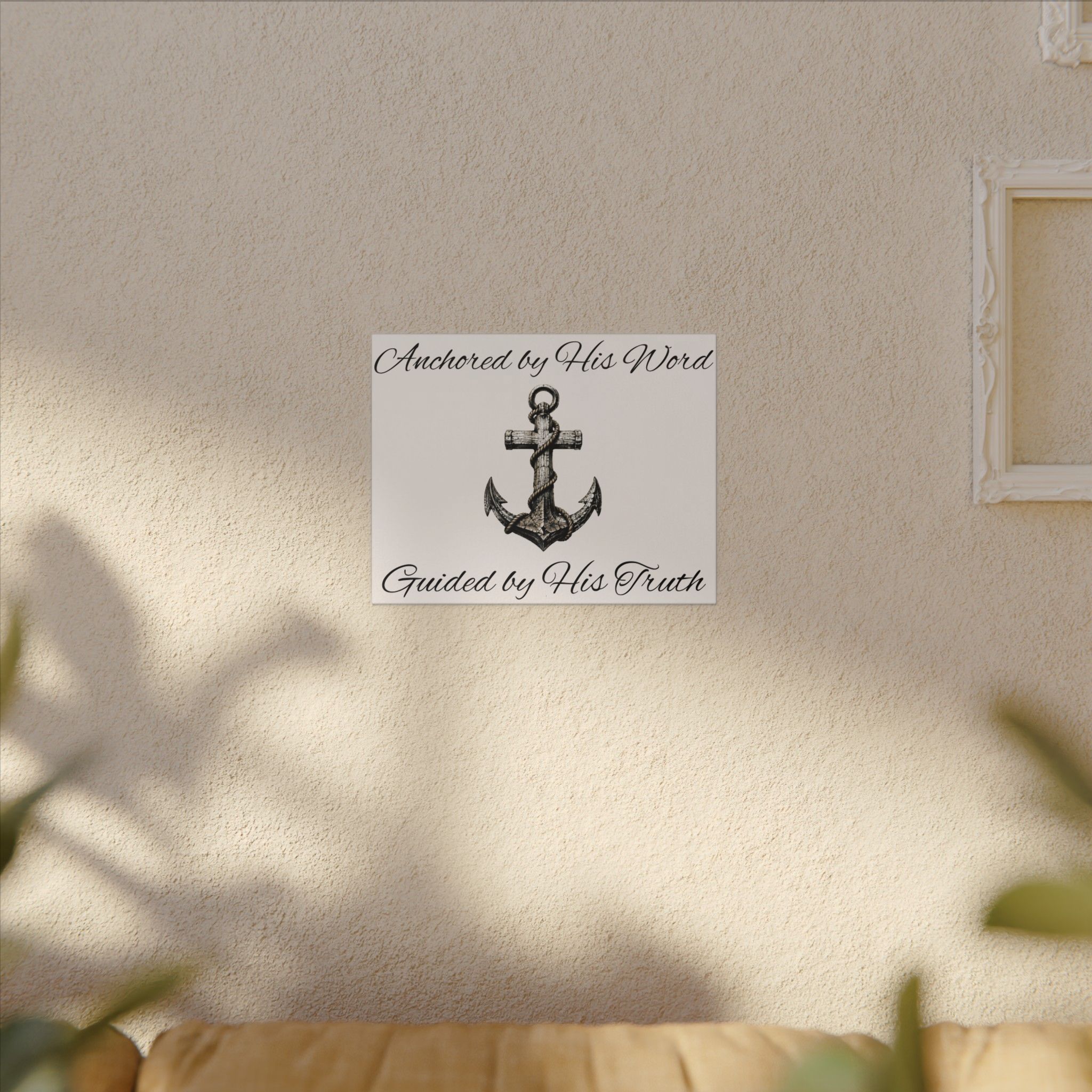 Trusting The Anchor™ | Anchored by His Word Canvas Print - Image 15