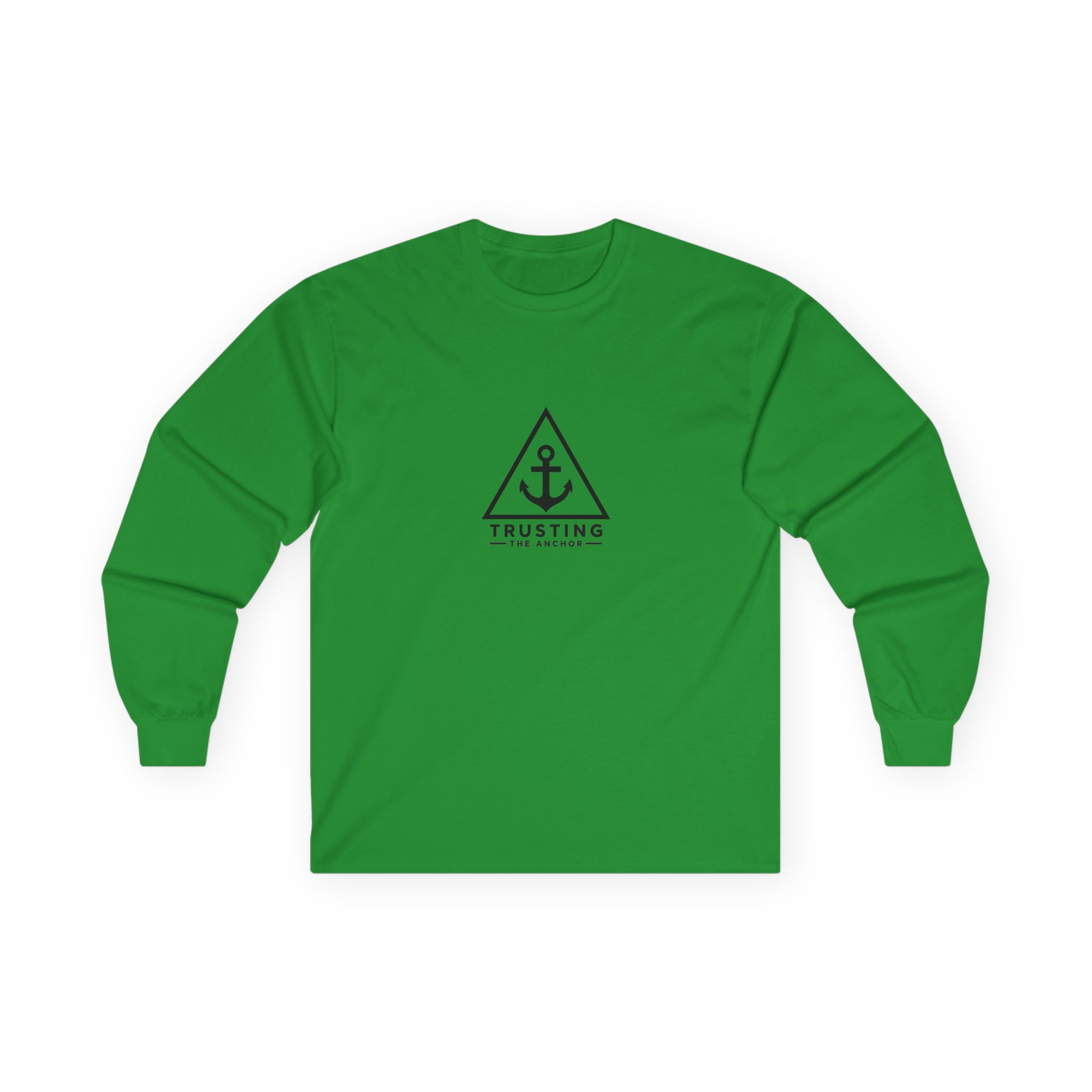 Trusting The Anchor™ | Walk By Faith Long Sleeve Christian T-Shirt | 2 Corinthians 5:7 - Image 7