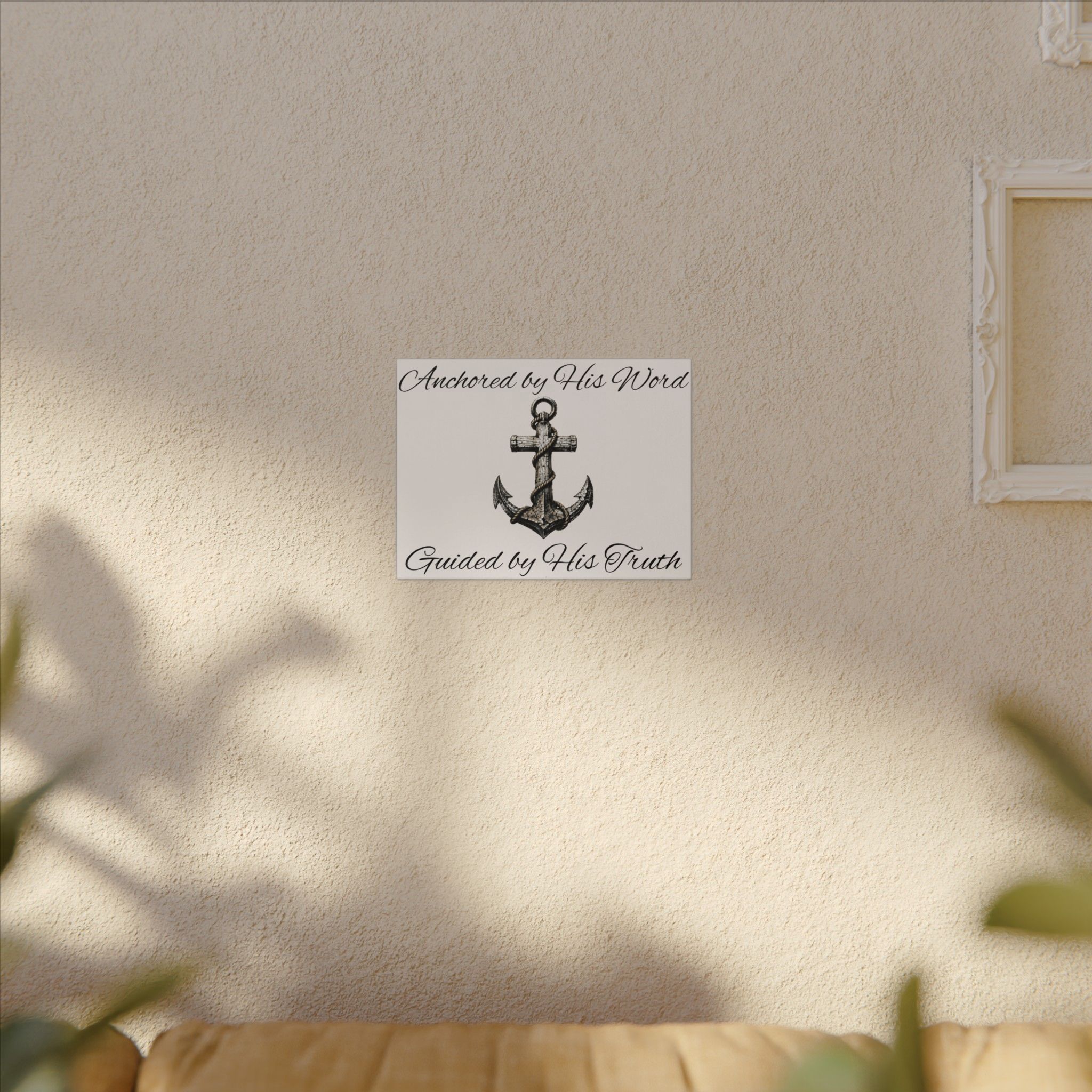 Trusting The Anchor™ | Anchored by His Word Canvas Print - Image 23