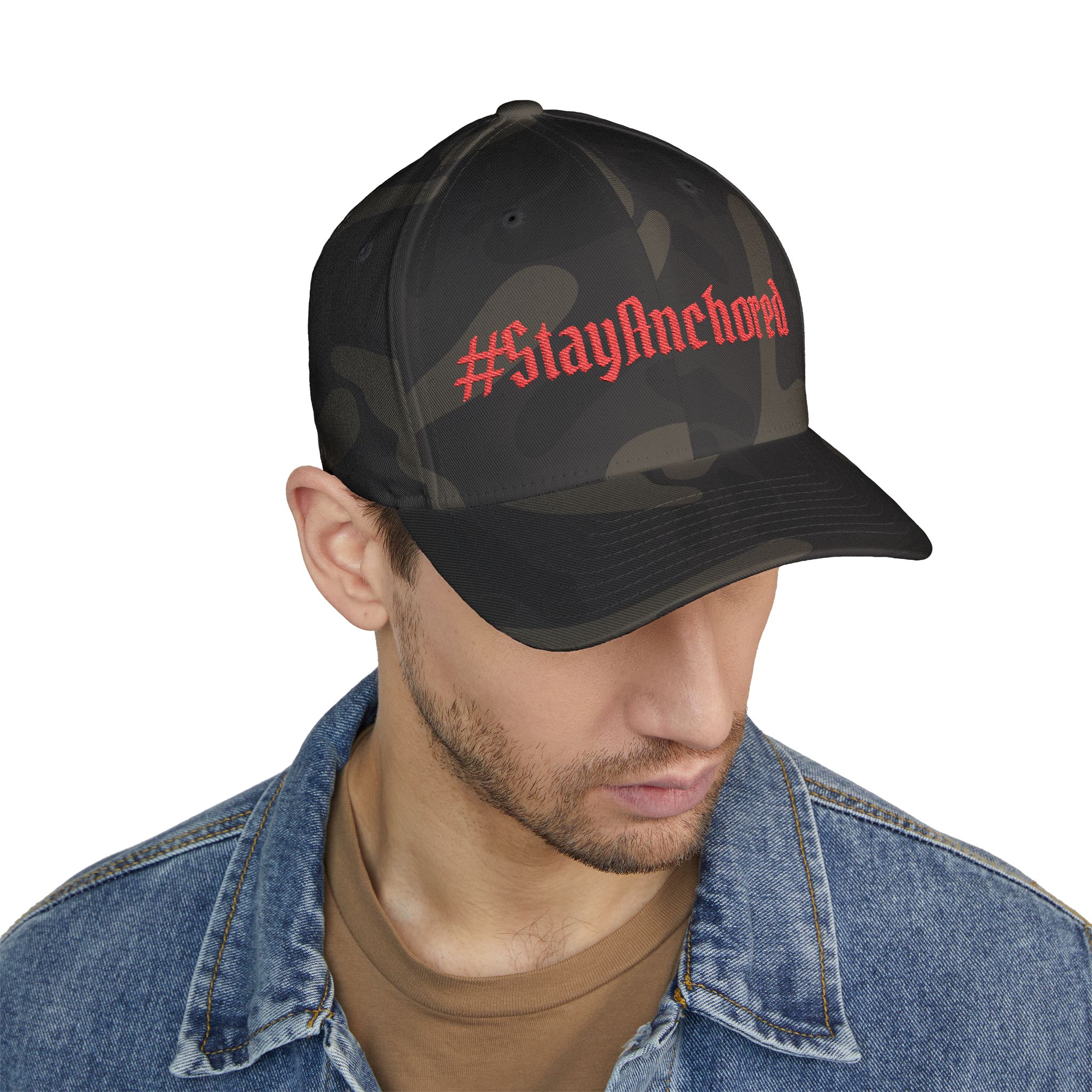 Trusting The Anchor™ | #StayAnchored Embroidered Fitted Cap - Image 12