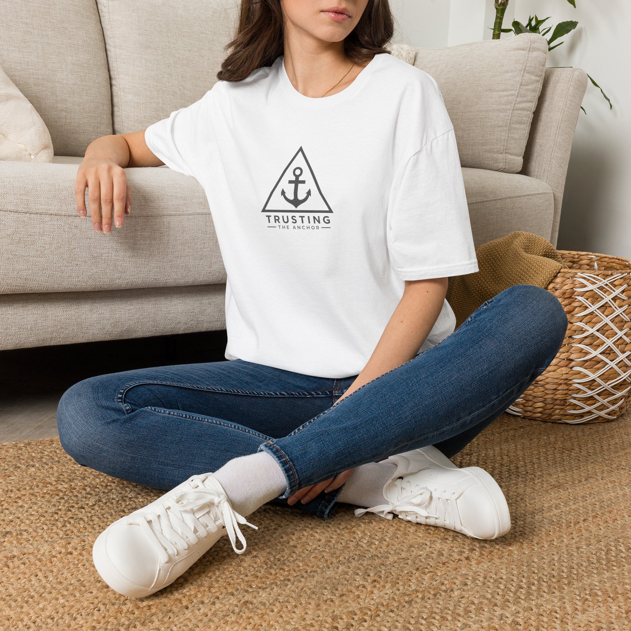 Trusting The Anchor™ | James 4:10 T-Shirt - Image 2