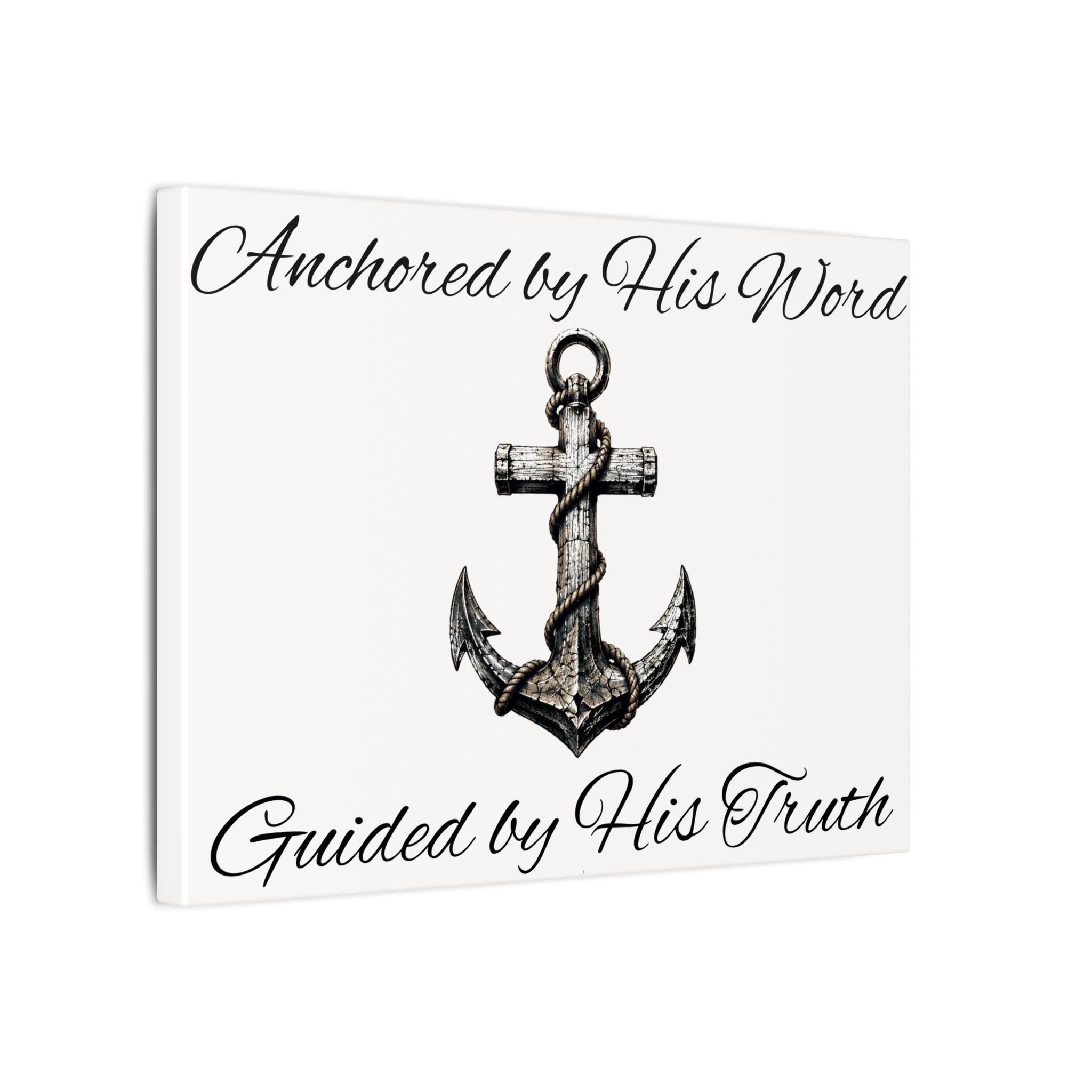 Trusting The Anchor™ | Anchored by His Word Canvas Print - Image 22