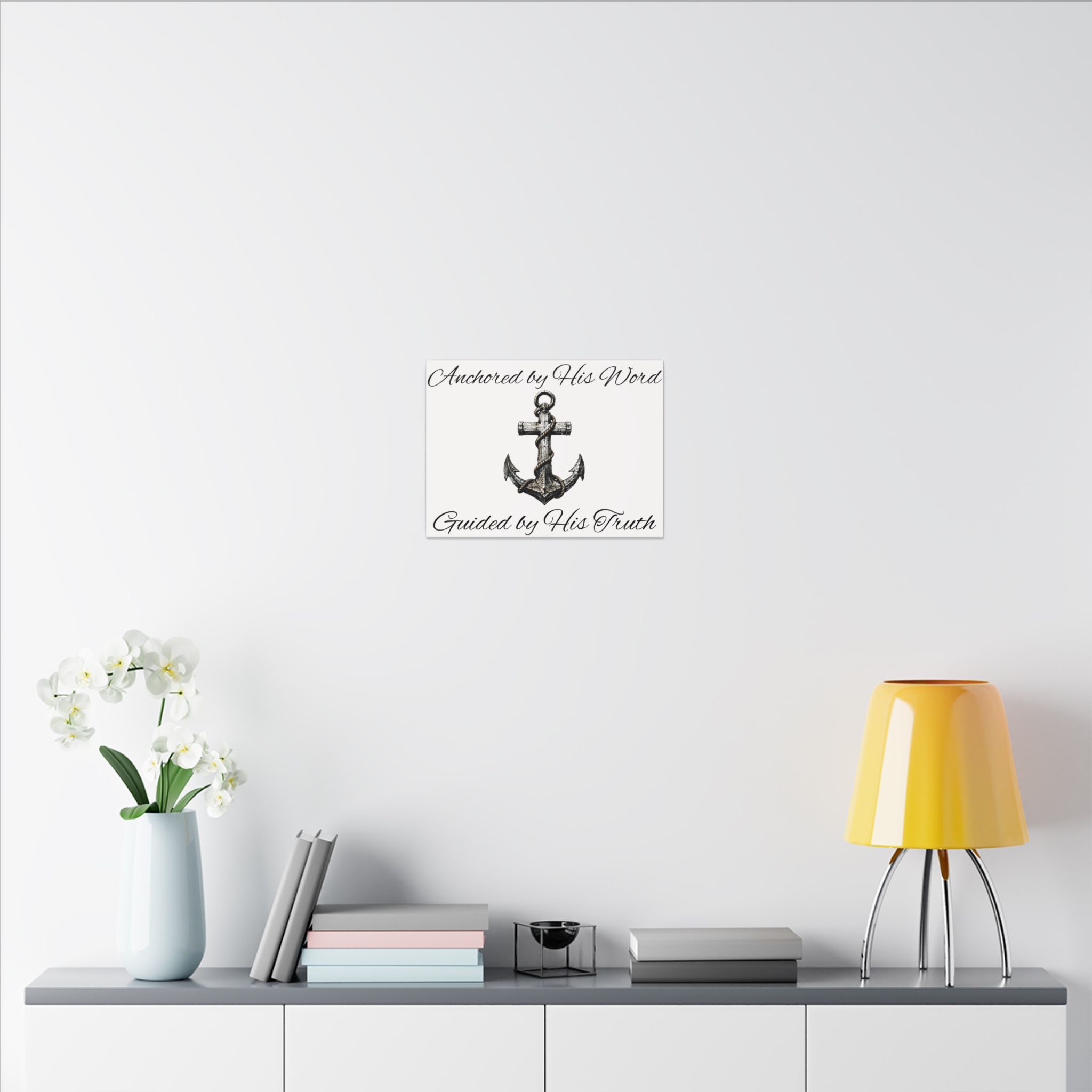 Trusting The Anchor™ | Anchored by His Word Canvas Print - Image 20