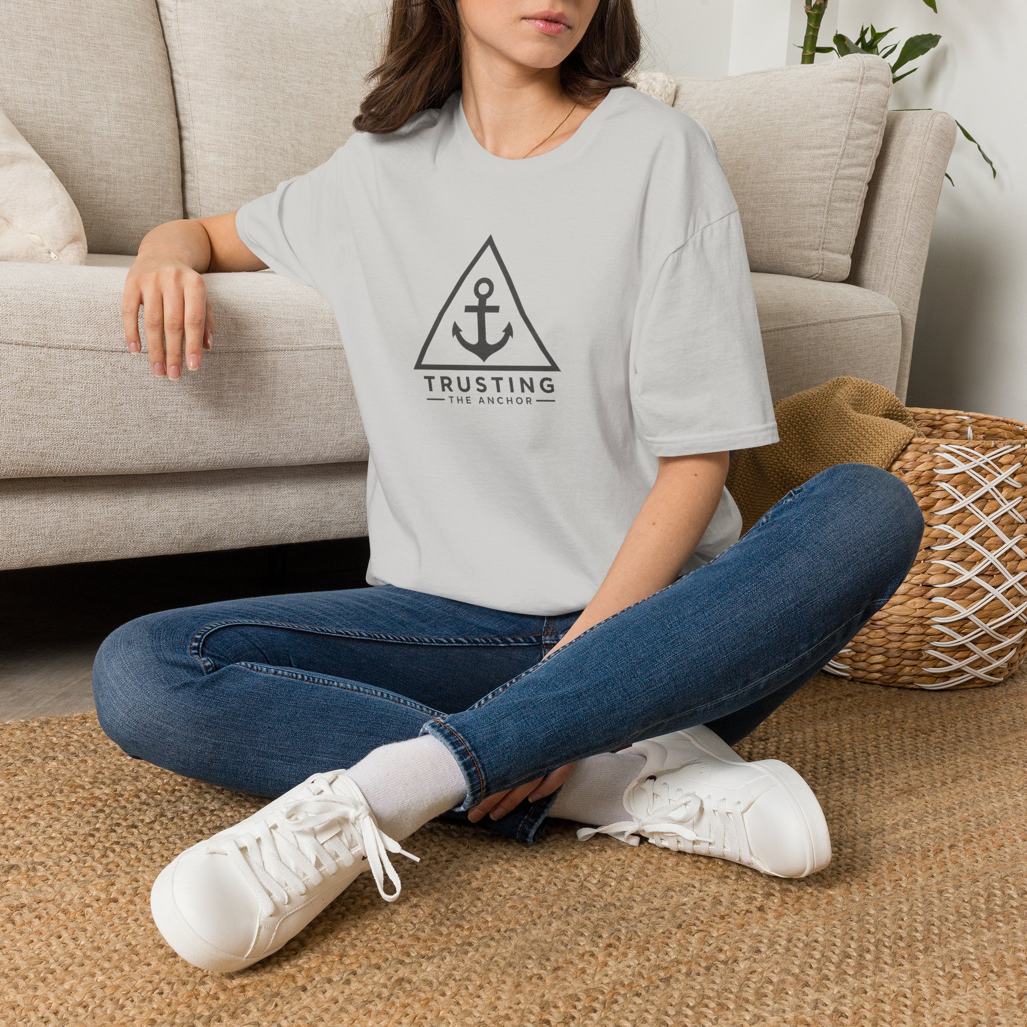 Trusting The Anchor™ | Hope Holds | Unisex Softstyle T-Shirt ⭐ (Hebrews 6:19) - Image 8