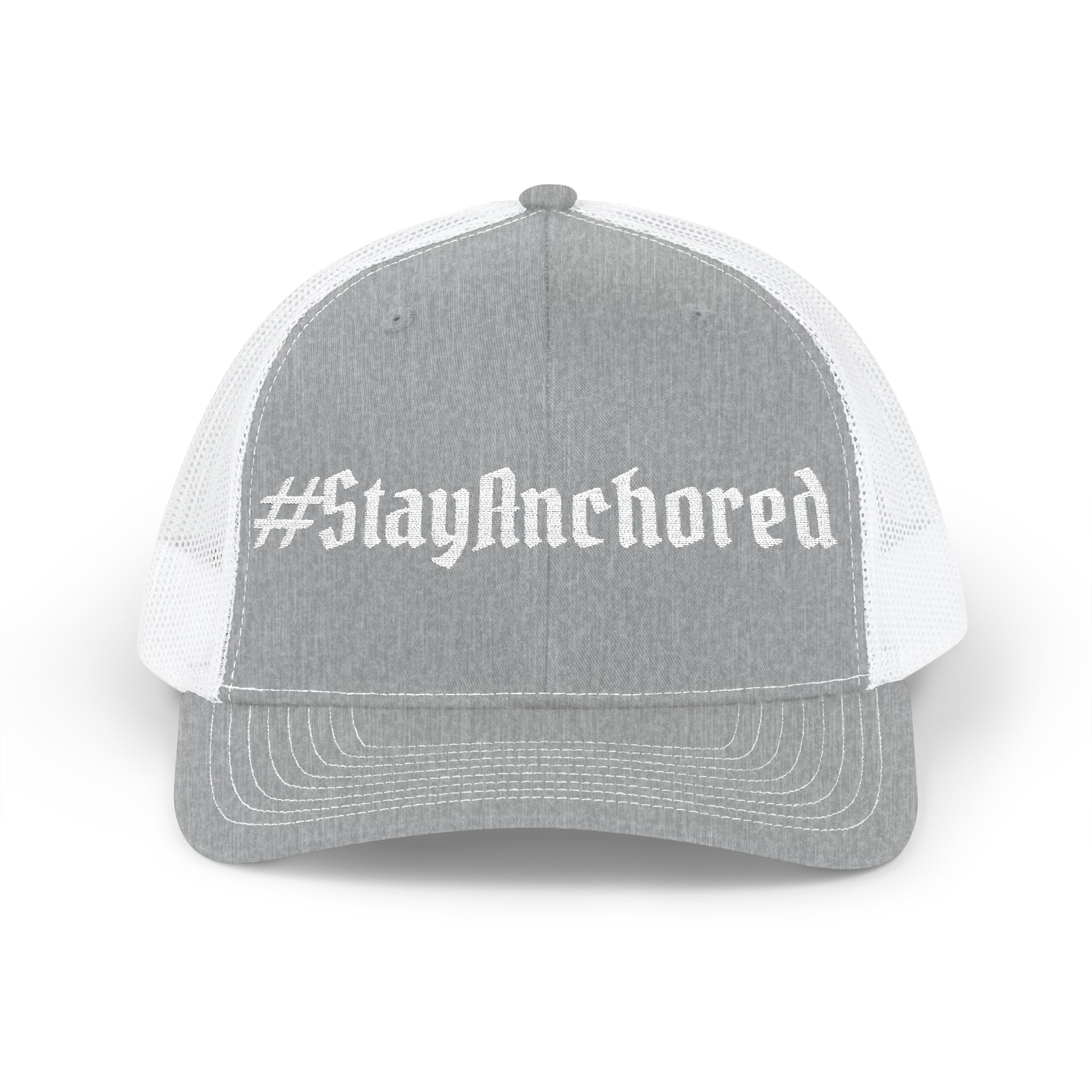 Trusting The Anchor™ | #StayAnchored Embroidered Trucker Cap - Image 5
