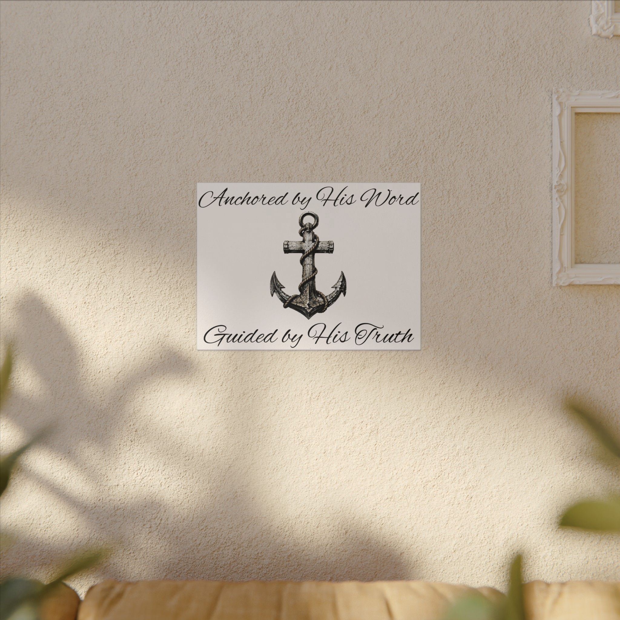 Trusting The Anchor™ | Anchored by His Word Canvas Print - Image 19