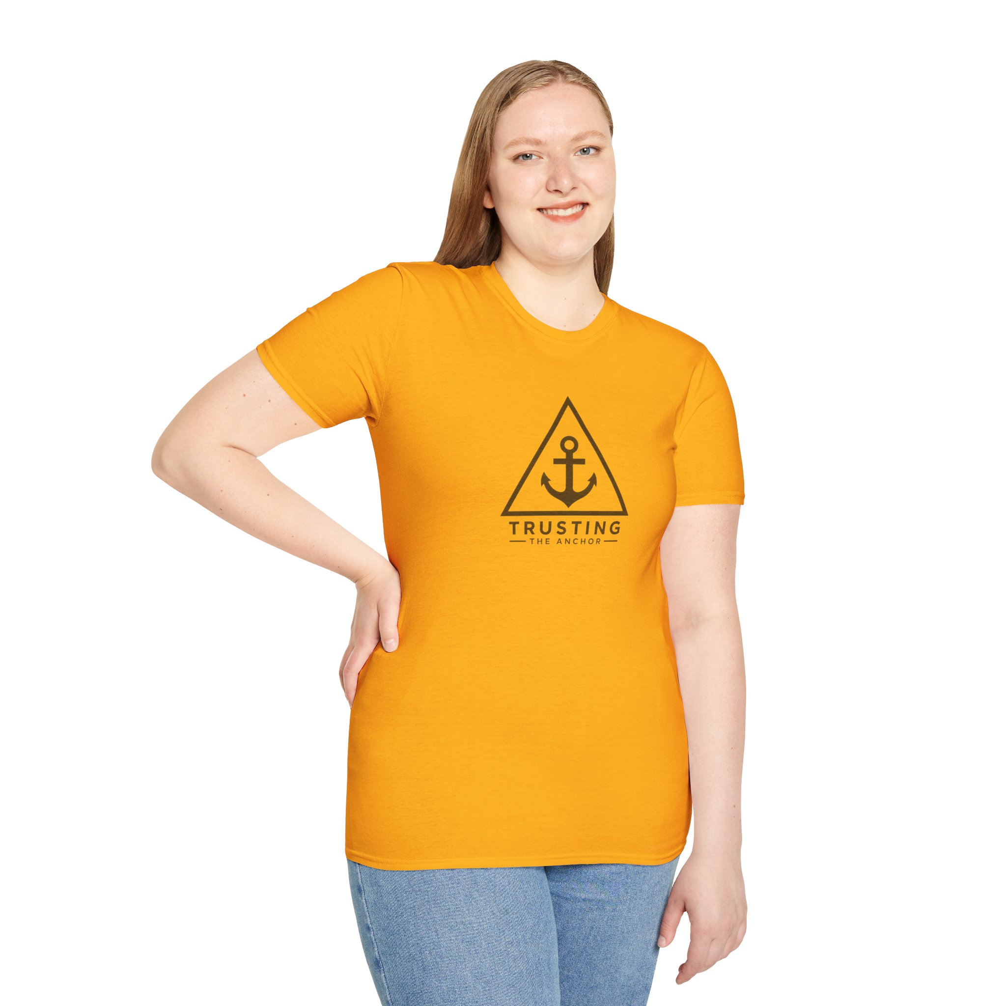Trusting The Anchor™ | Hope Holds | Unisex Softstyle T-Shirt ⭐ (Hebrews 6:19) - Image 25